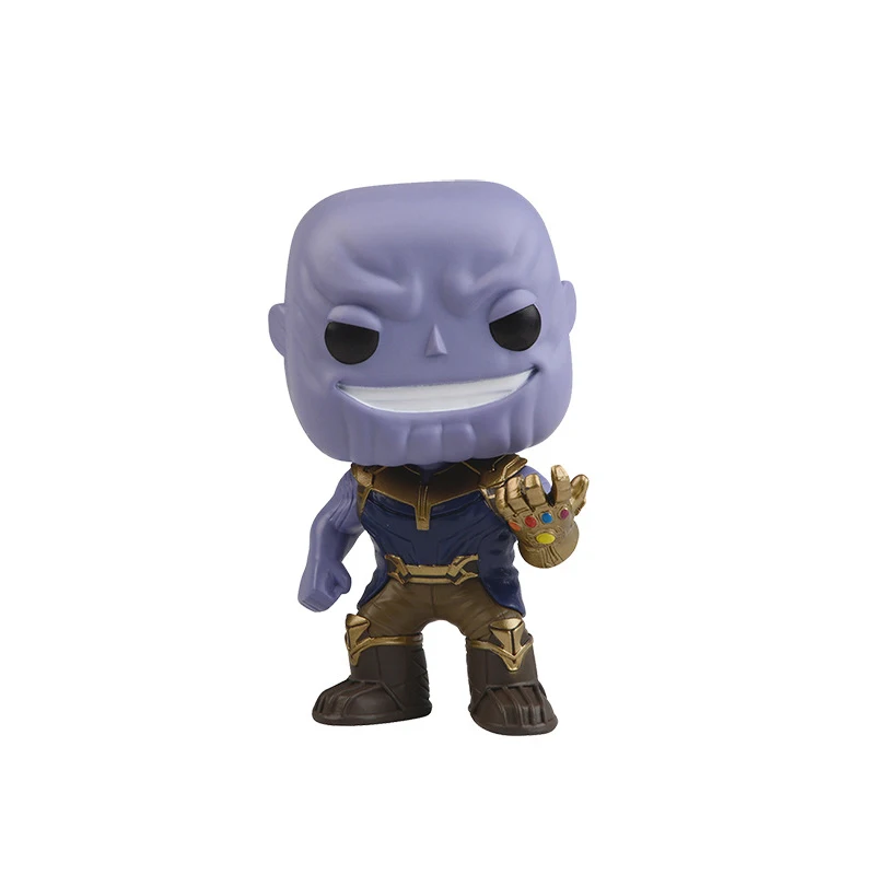 Marvel Infinity Wars танос #289 виниловая экшн-фигурка brinquedos Коллекционная модель игрушки