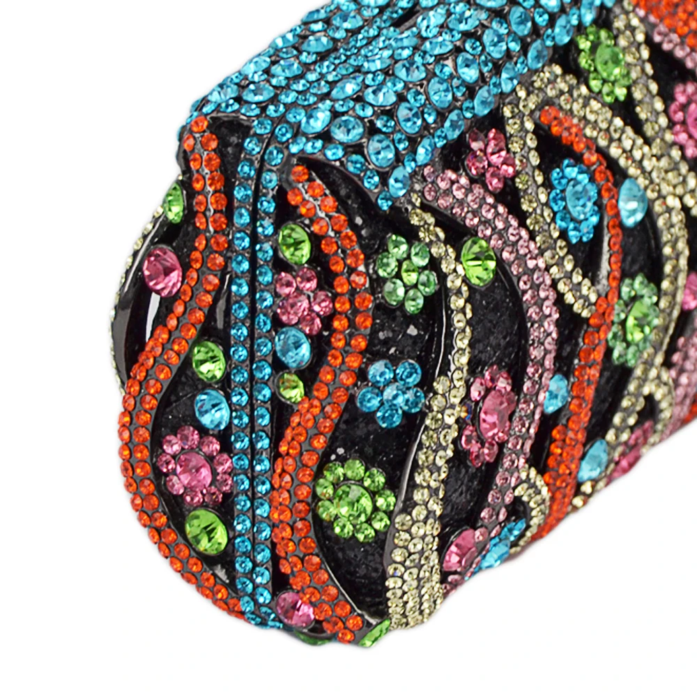 Женская сумка мессенджер блестящая с кристаллами для свадьбы 88237|bagged shavings|bag