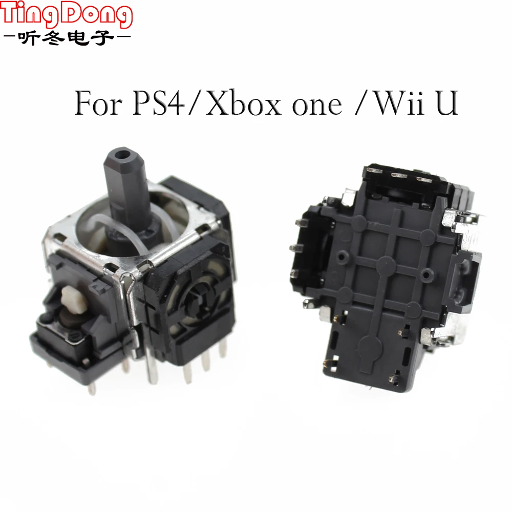 TingDong 2 шт. 3D аналоговая ось 3D Джойстик Модуль потенциометра для Playstation 4 PS4 контроллер Ремонт для xbox one
