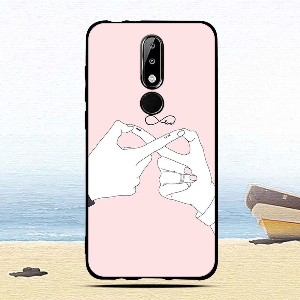 Роскошный силиконовый чехол для nokia 5,1 Plus/X5, мультяшный защитный чехол s для nokia 5,1 plus, чехлы для мобильных телефонов nokia 5,1 Plus, чехол - Цвет: 39