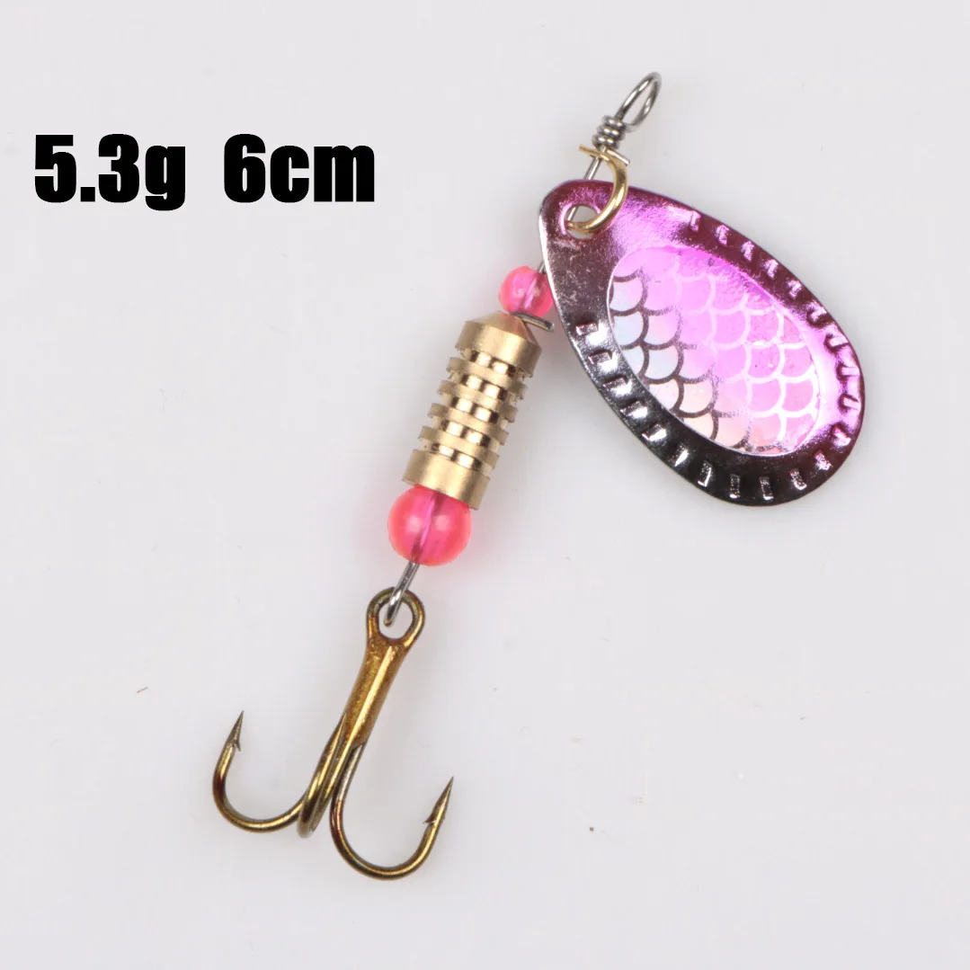 1 шт. металлическая искусственная рыбалка с тройными крючками|Наживки для рыбной