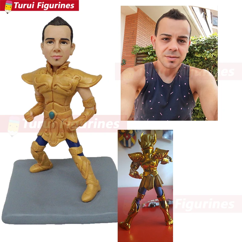 Изображения фото на bobblehead головы создатель мультфильмов фигурки из заказ ТВ