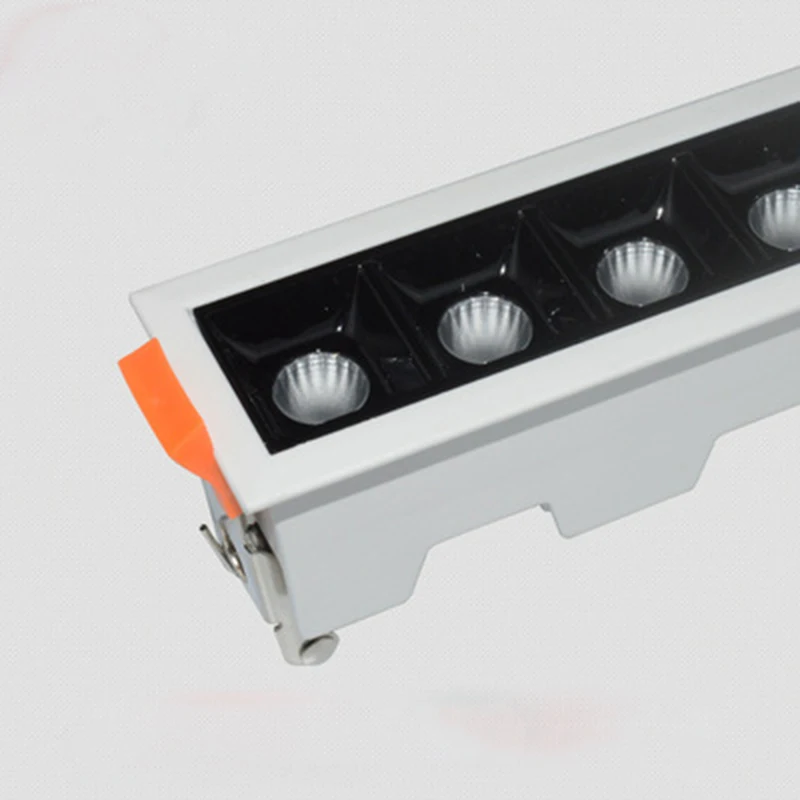 Светодиодный светильник с встроенной линией офисный антибликовый светодиодный