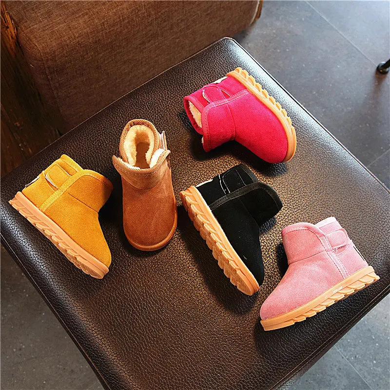 Chaussures enfants pour les filles 2018 зимние ботинки для мальчиков утолщение супер мягкий botte