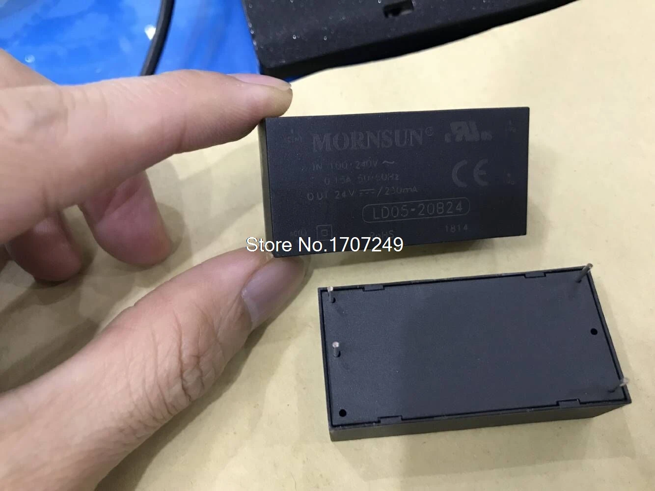MORNSUN LD05-20B24 AC-DC модуль 220 V-24 V Мощность модуль DIP