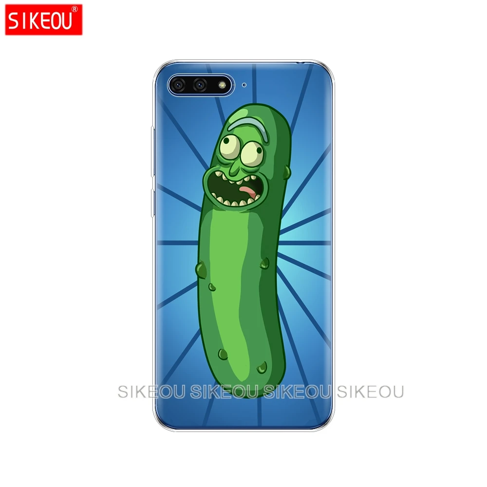 31467 Силиконовый чехол для телефона huawei Honor 7A PRO 7C Y5 Y6 Y7 Y9 Prime Рик и Морти - Цвет: 31467
