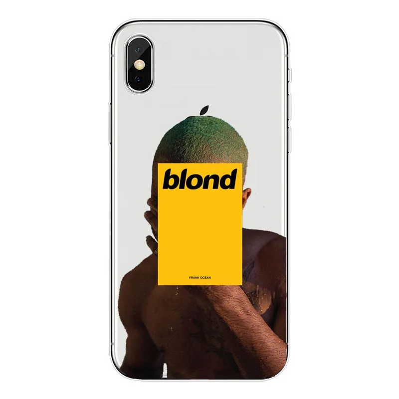 TPU Frank Ocean Endless Blonde Coque Аксессуары для мобильных телефонов прозрачный чехол из ТПУ для Apple iPhone XS MAX XR X 8 Plus 7 6 5 - Цвет: TPU