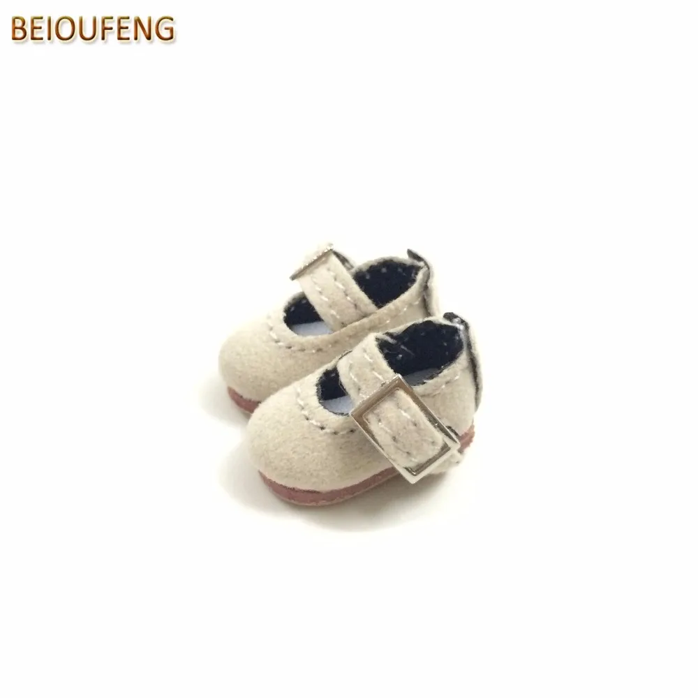 BEIOUFENG 1/8 BJD обувь для куклы Blythe игрушки, мини-игрушки сапоги для куклы Lati Pukifee, BJD обувь для кукол 2 пара/лот