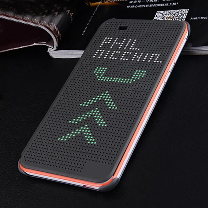 Grey Умный флип-чехол для телефона в горошек для htc Desire 626G W 626G 626W 628 628G Dual Sim силиконовый чехол чехол на заднюю панель s - Цвет: Grey