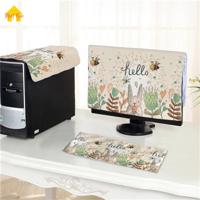 Meet Nice Computer Dust Cover Cloth Printer высокое качество 3 шт./компл. Оригинальный чехол для