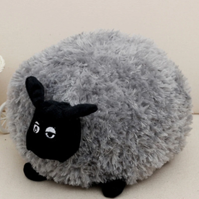 Забавная Милая овечья Подушка плюшевая игрушка мягкая удобная подушка мягкие