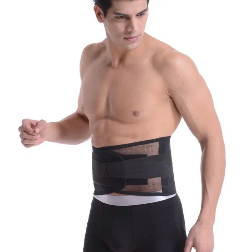 

Adjustable Breathable Waist Support Belt Brace Lumbar Back Waist corrector Exercise Belts Slimming Belt Health Care