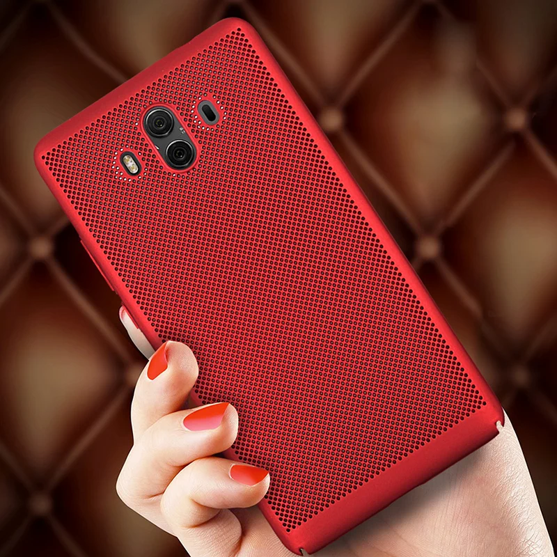 YueTuo чехол для huawei mate 20 X pro lite huawey MATE20X mate20lite mate20pro 3d дышащий сетчатый излучающий на