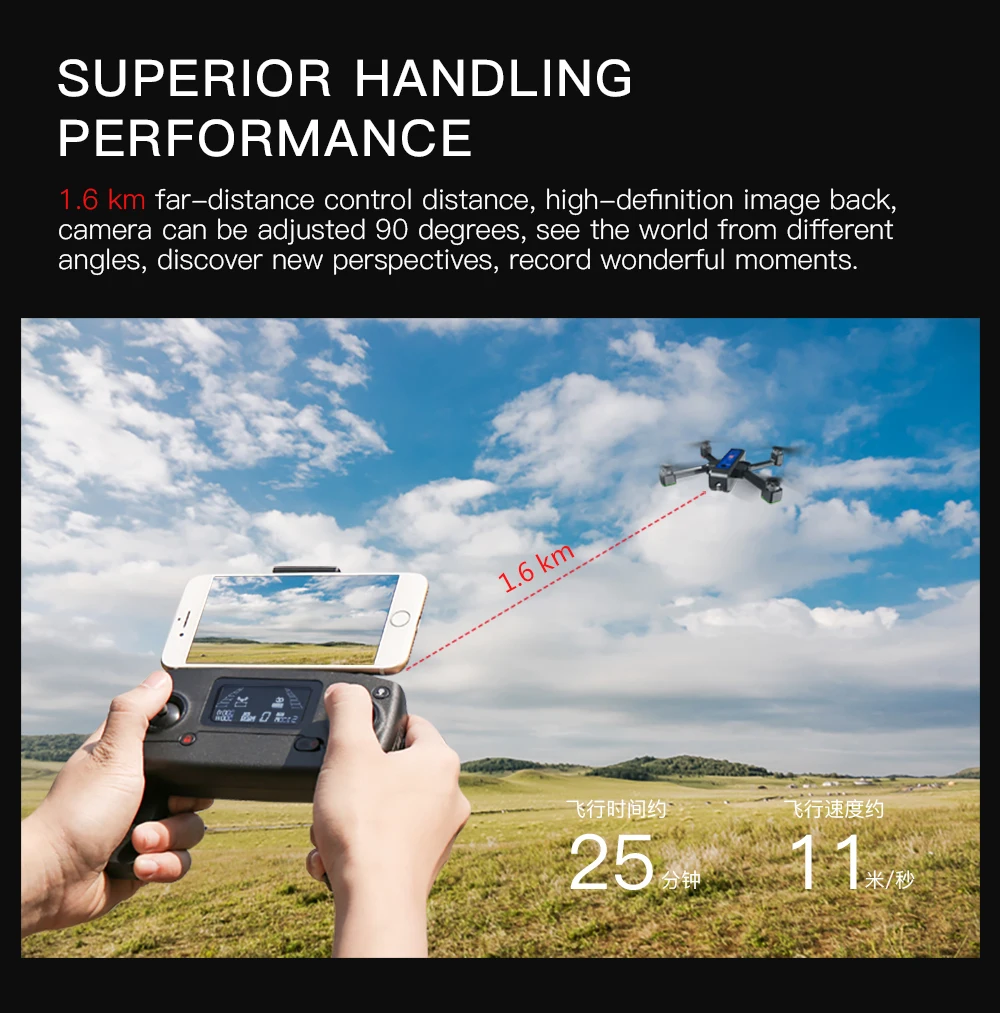 MJX Bugs 4W B4W 5G Дрон GPS с Wi-Fi 2K HD камера Анти-встряхивание 1,6 км 25 минут Fly Time оптический поток Квадрокоптер-Дрон VS F11