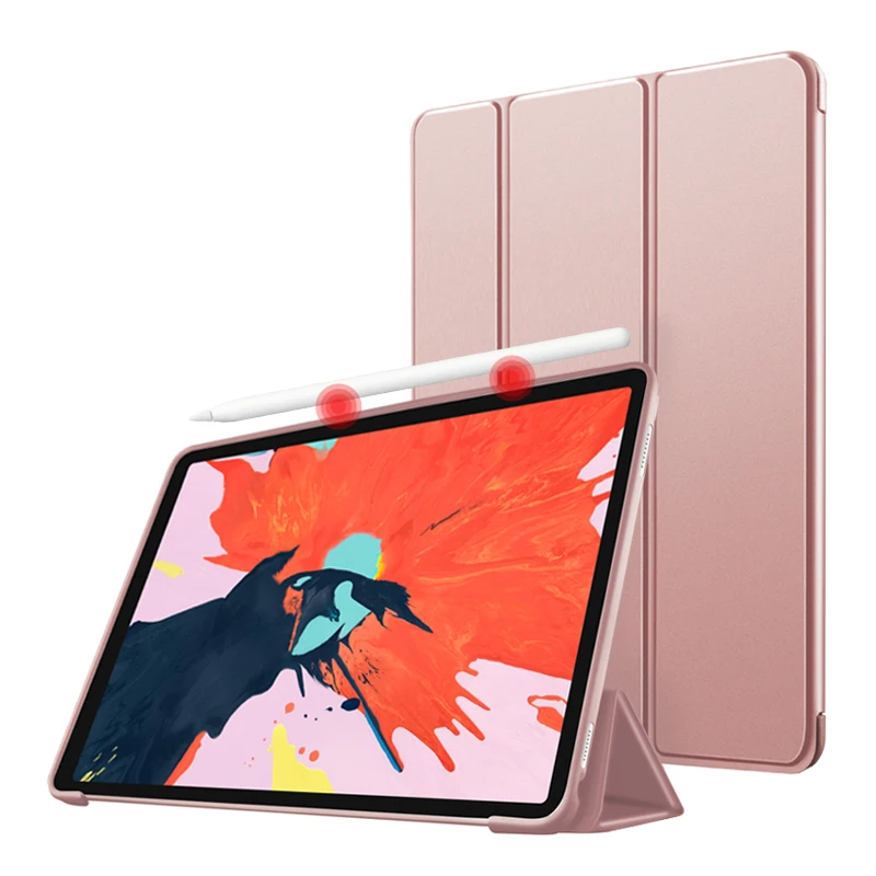Чехол для iPad Pro 11 2018 силиконовый мягкий чехол накладка Apple IPad pro дюймов умный