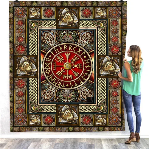 Мягкое летнее одеяло SOFTBATFY с принтом мандалы и Шарки для детей взрослых мягкое