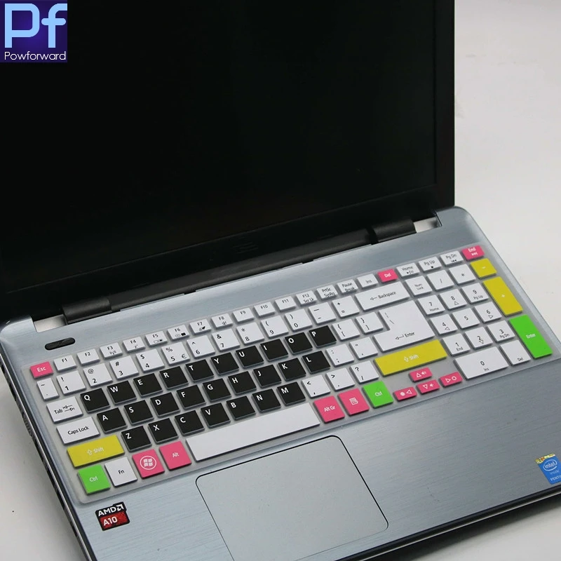 Capa protetora para teclado e notebook, capa para teclado de laptops, 15, 5755 polegadas, 5755g, v5we2