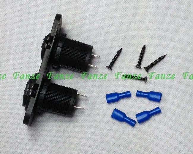 Двойной автомобильного прикуривателя разветвитель 12 В зарядное устройство