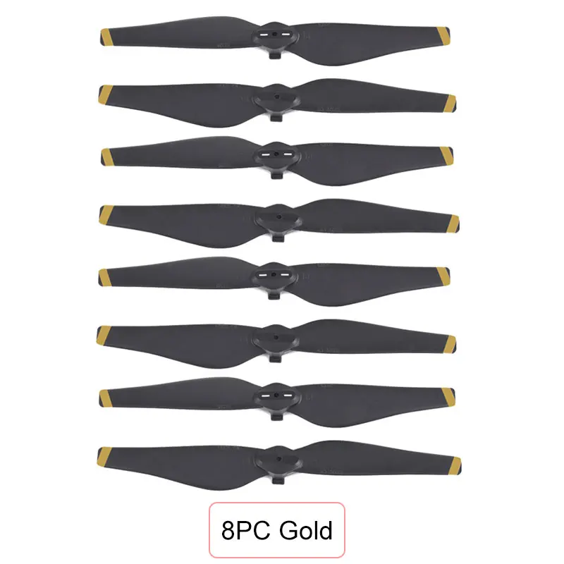 8 PC Gold Sunnylife 4 шт. 5332S 2 пары для DJI Mavic Air Propeller(белая полоса) лезвие опора для DJI Mavic Air Drone аксессуары - Цвет: 8 PC Gold