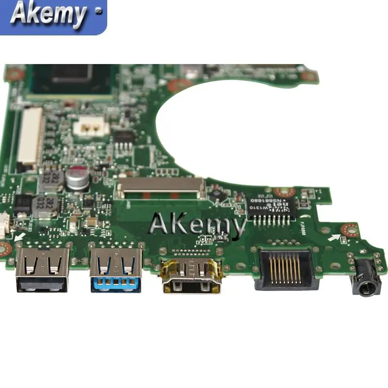 AK X202E материнская плата для ноутбука For Asus X201E S200E X201EP тест оригинальная 2G RAM I3-2365 CPU |