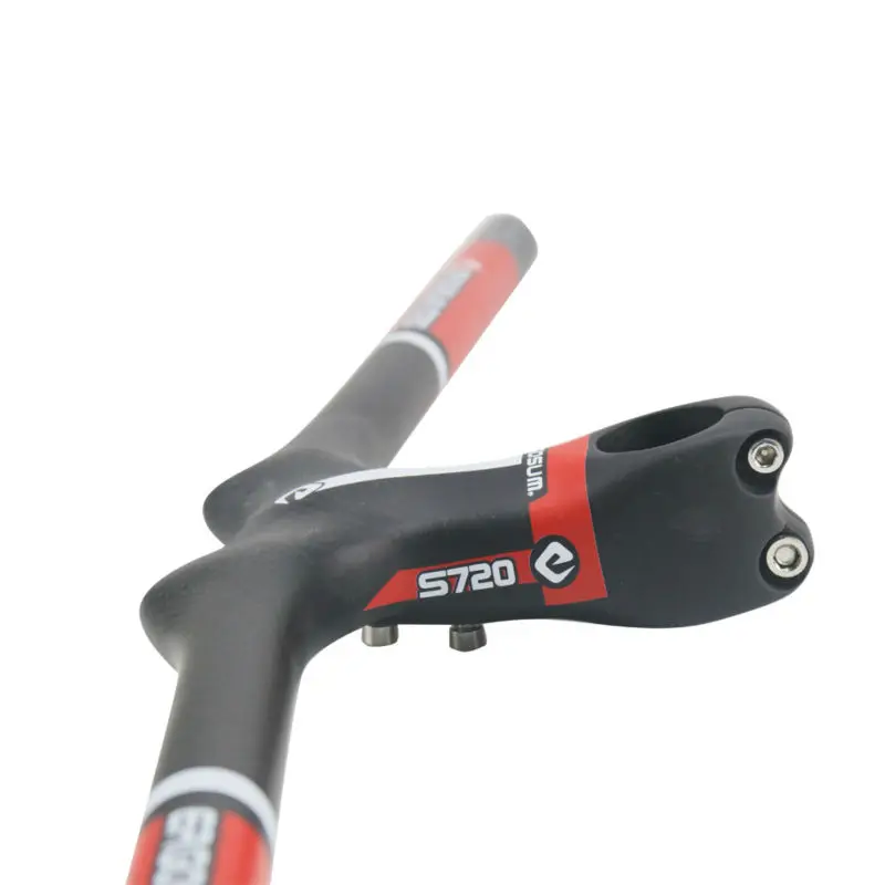 ERGOSUM 3K матовый углеродный руль Mtb горный велосипед Интегрированный Плоский