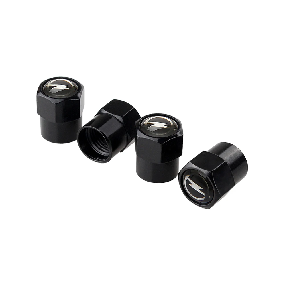 Tire Valve Caps Wheel Stem Metal Decor For Opel Corsa D Mokka Ampera Astra H G Vectra Zafira Agila Meriva Omega Car Accessories |