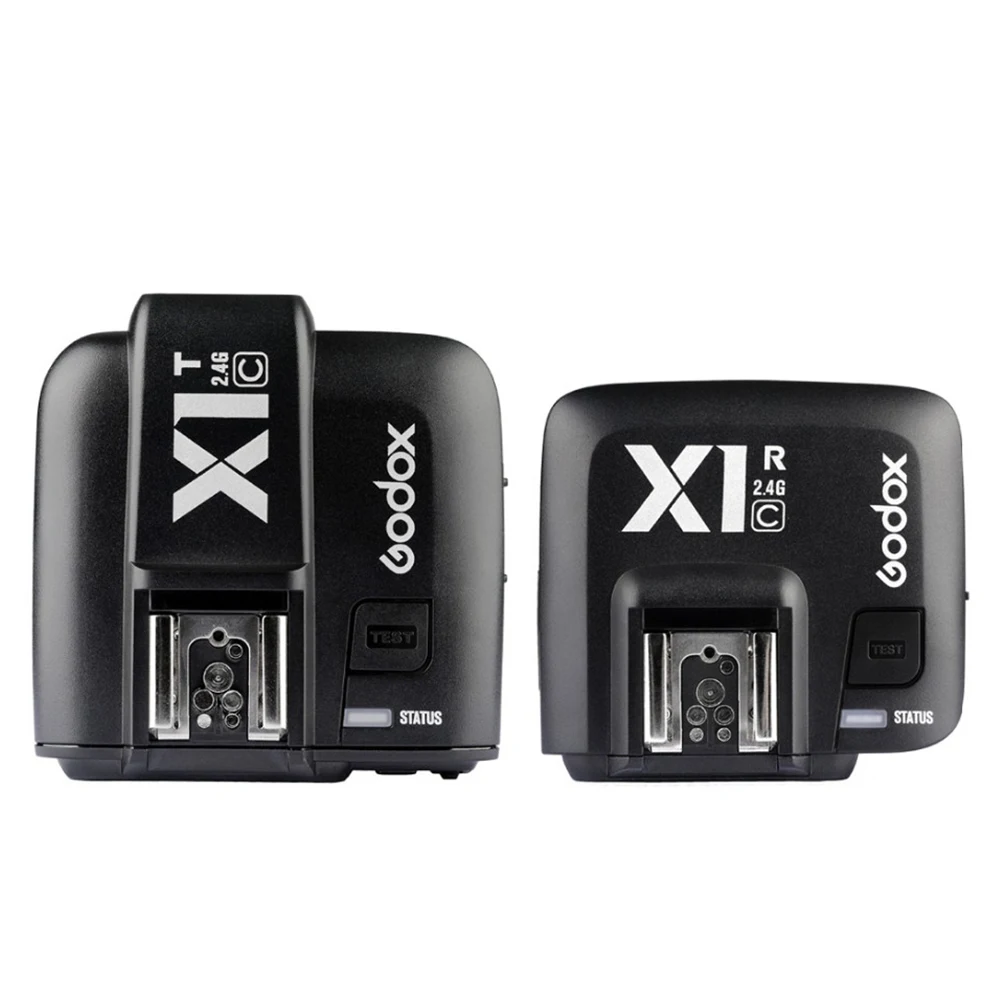 Ttl Flash Trigger синхронизатор комплект Godox X1C/N/S 2,4G беспроводной пульт дистанционного управления затвором Штатив для "горячего башмака" для Canon Nikon sony