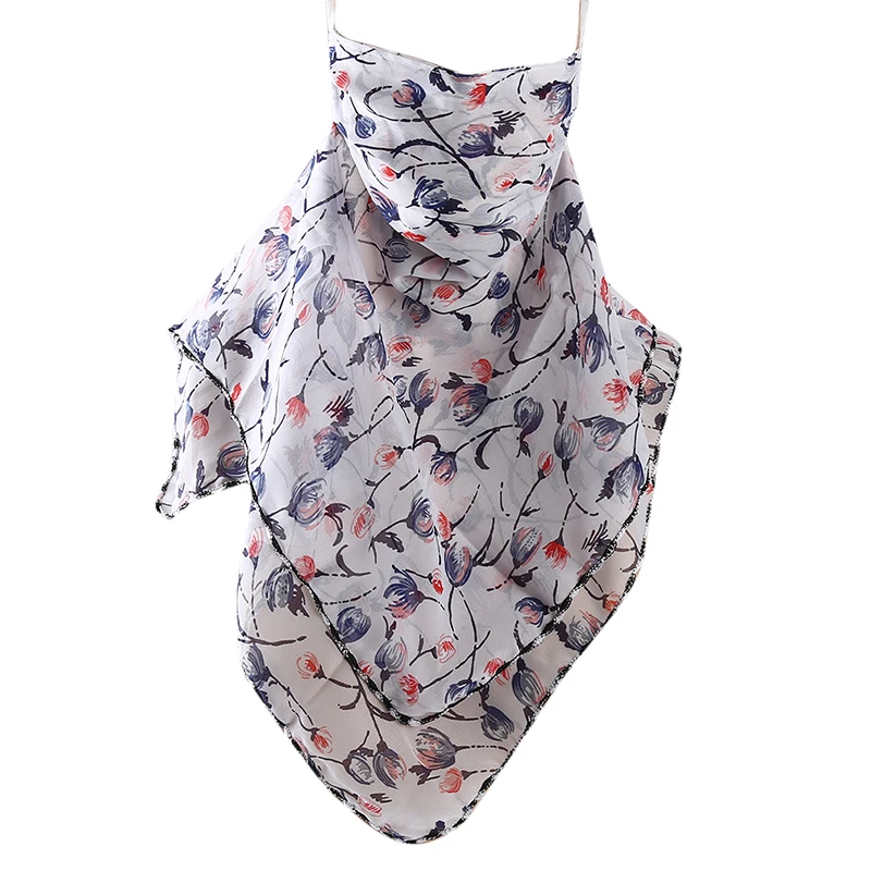 Летний солнцезащитный шарф Женский нагрудник большая маска женская для шеи