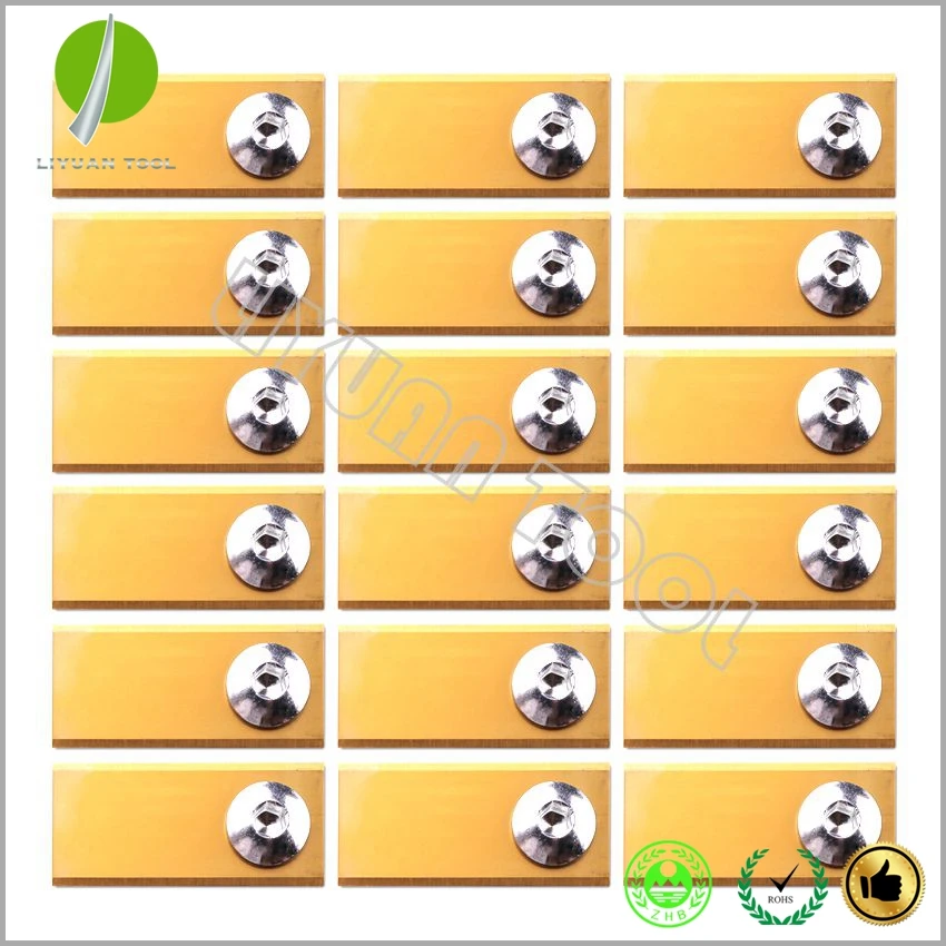 Набор из 18 шт. титановых запасных лезвий для ножа и винтов Honda Miimo + отвертка|Наборы