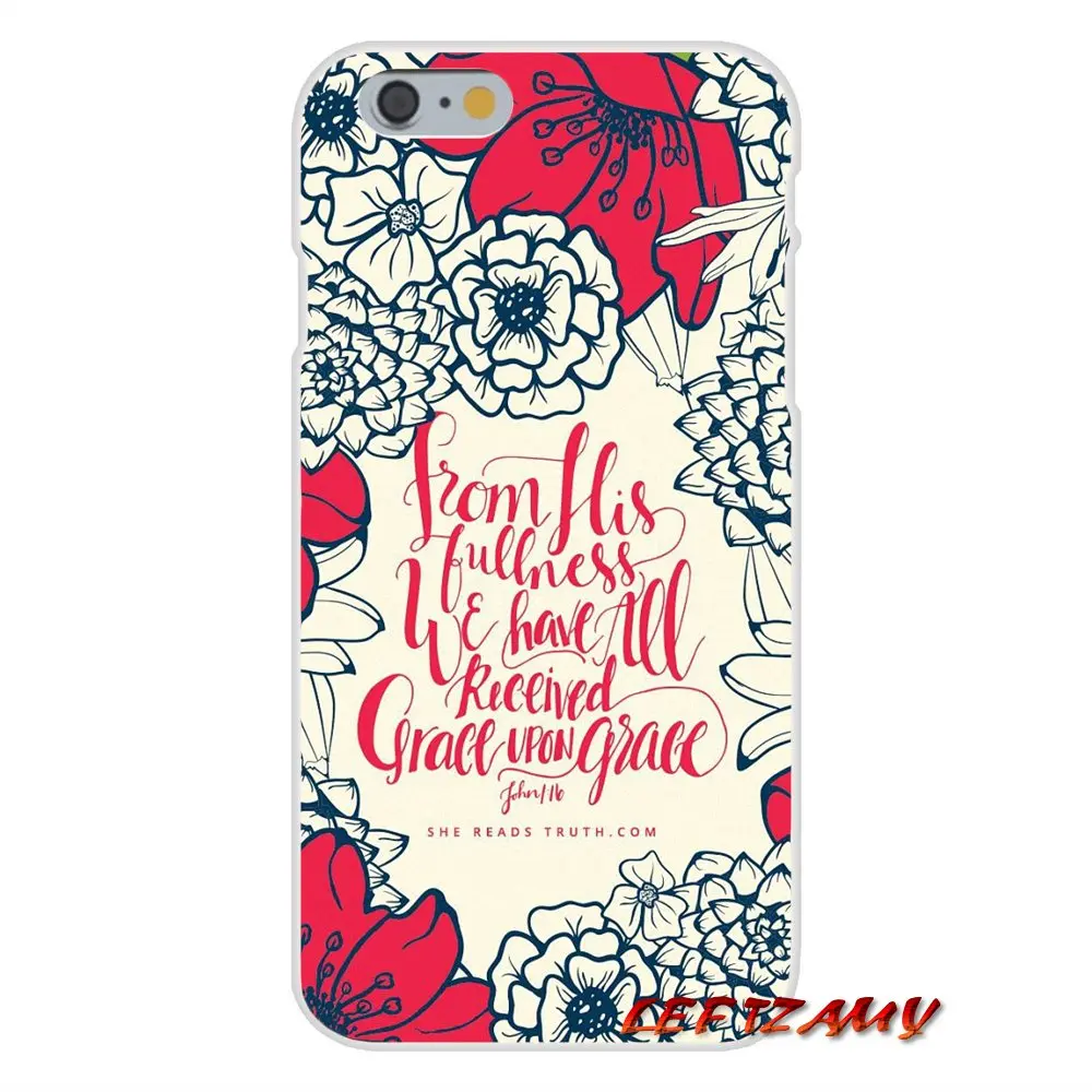 Силиконовые чехлы для телефонов iPhone X XR XS MAX 4 4S 5 5S 5C SE 6 6S 7 8 Plus ipod touch Bible verse Phillips Jesus