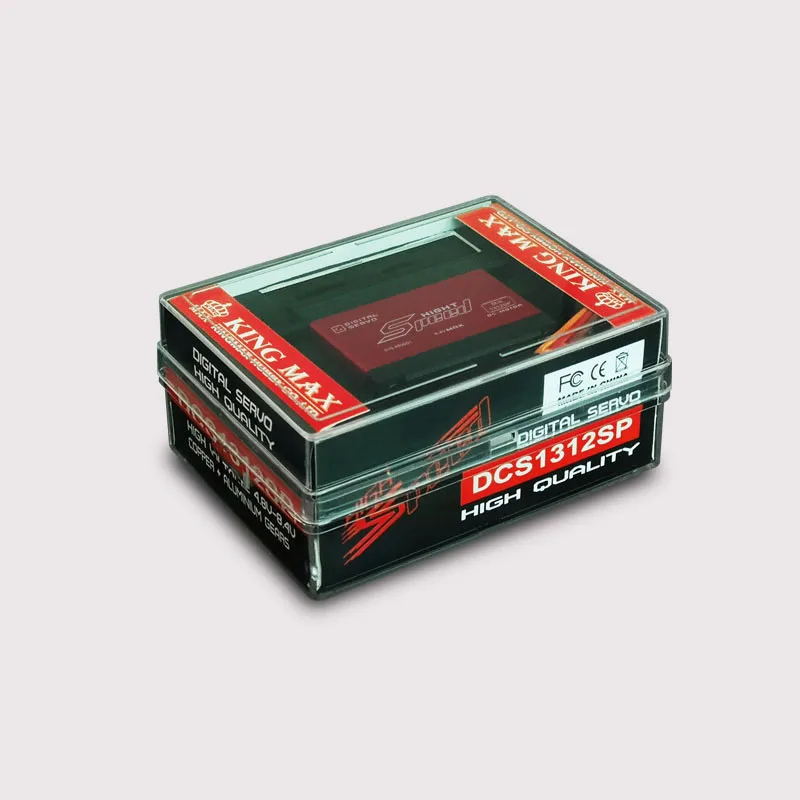 FREE SHIPPING -kingmax DCS1312SP--60g 13kg.cm torque high voltage waterproof metal gears standard servo for RC car boats plane | Игрушки и