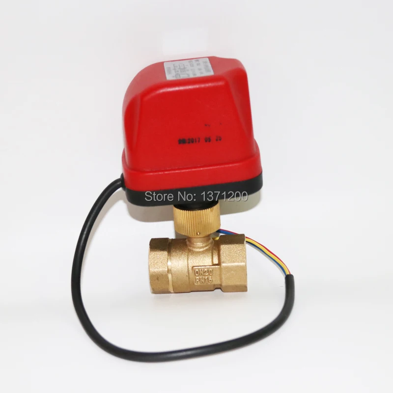 CWX-50K DN20 G3/4 &quotшаровой кран быстрой установки для системы обогрева квартиры AC220V CR03