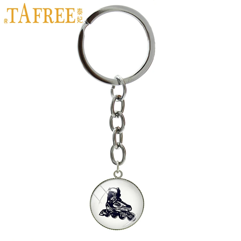 TAFREE модный уличные роликовые спортивные брелки для ключей держатель винтажный