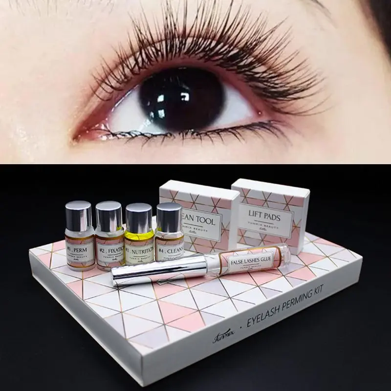 Ресницы лифтинг Лифт расширение Пермь мини ресницы завивки набор с стержнями