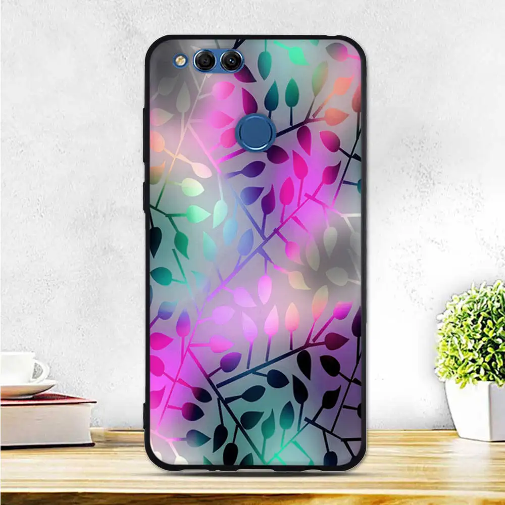 4 Чехол для huawei Honor 7X, мягкий силиконовый чехол для телефона huawei Honor 7X7 X, тонкий ТПУ чехол-накладка для BND-TL10 AL10 - Цвет: 4