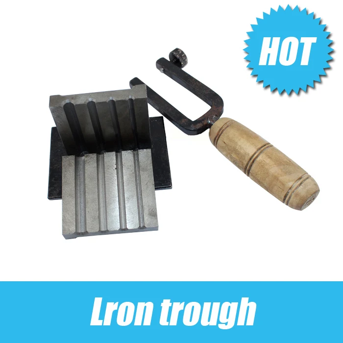 

Iron trough / Continental cylindrical sump casting gold / silver / copper jewelry circular columns forming equipment Golds tools