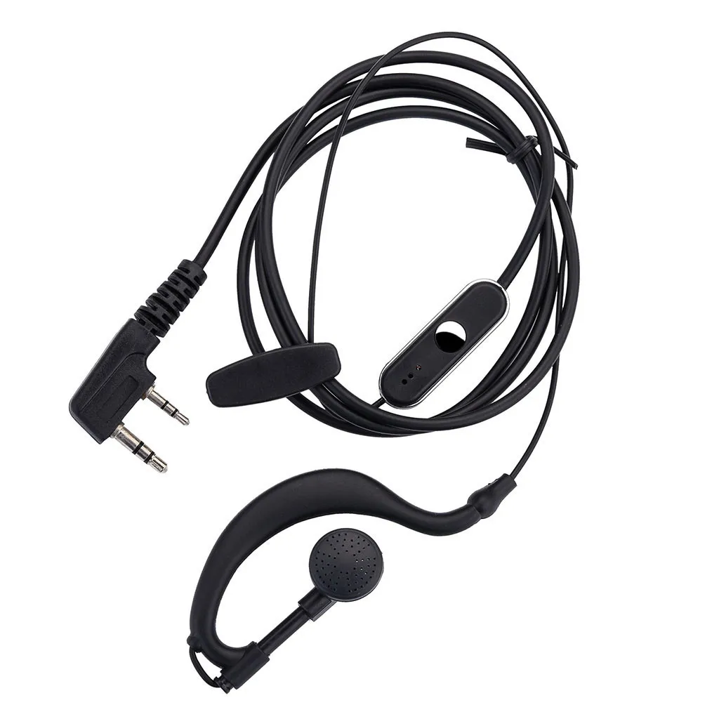Проводные наушники подвесные наушники-рация с двойным разъемом длинными