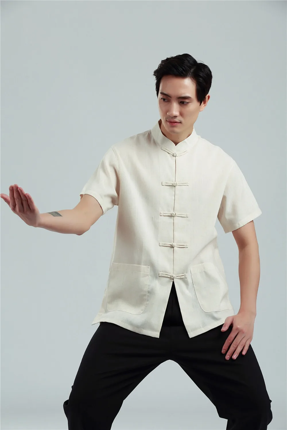 Комплект одежды Shanghai Story мужской из рубашки с коротким рукавом и брюк|shirt short set|shirt