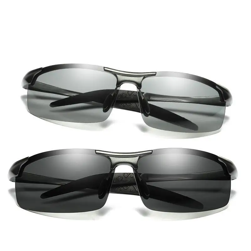 HD поляризованные фотохромные очки Для мужчин Алюминий магния кадр объектива