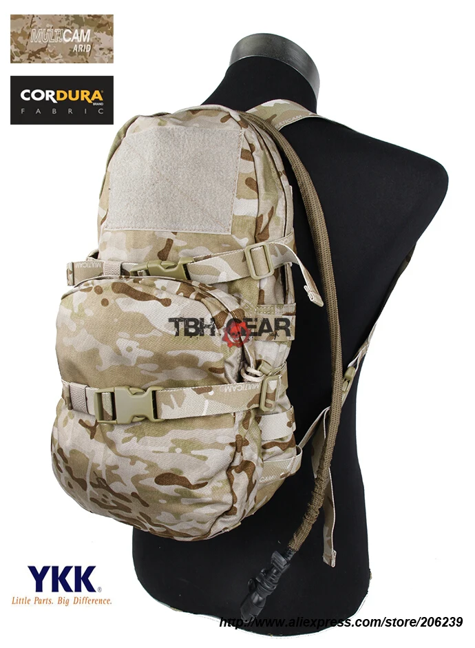 

TMC Modular Assault Pack W/ 3L Water Bladder MOLLE Hydration Backpack Multicam Arid Bag(SKU12050784)