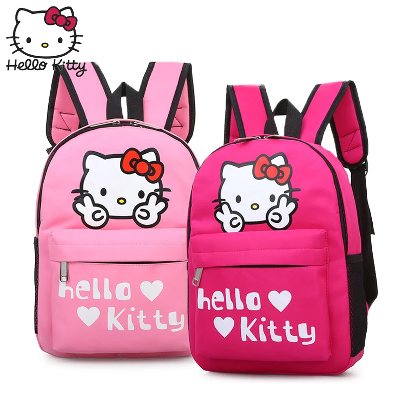 Сумка Hello Kitty для детей милый детский рюкзак с героями мультфильмов большой