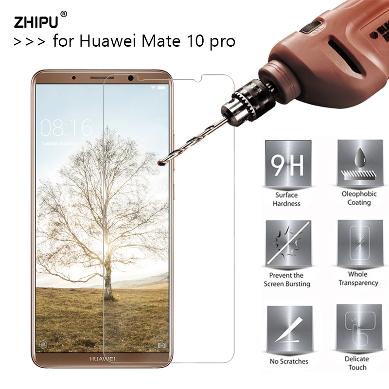 10 шт./лот Премиум закаленное Стекло для huawei Коврики Pro Экран протектор Закаленное