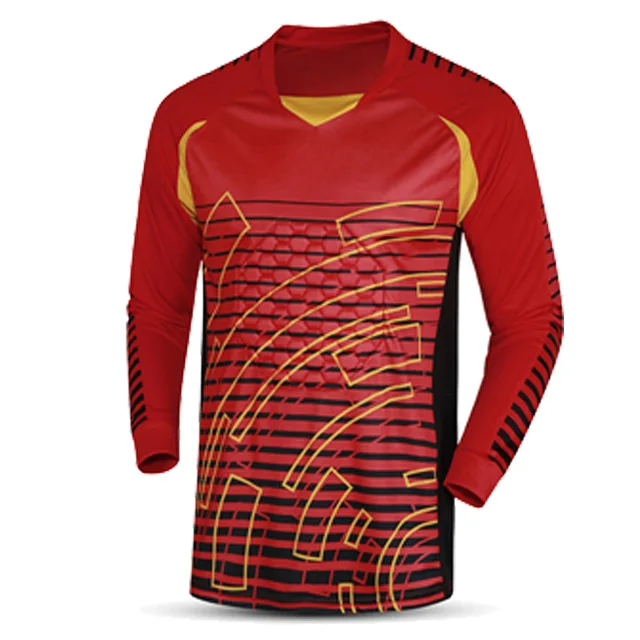024 red Мужские футболки для футбола, новинка, спортивный костюм для взрослых, тренировочный футбольный костюм для бега, регби, вратаря, Джерси, мужские рубашки и штаны, комплекты - Цвет: 024 red