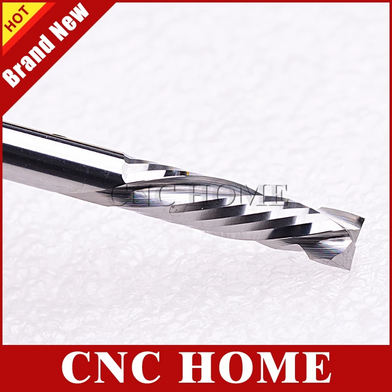 1 шт. вверх и вниз 10x32 мм двойные канавки спиральный карбидный фрезерный инструмент резаки