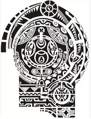 Временная татуировка быстрая и яростная Дуэйн рок Джонсон большого размера на