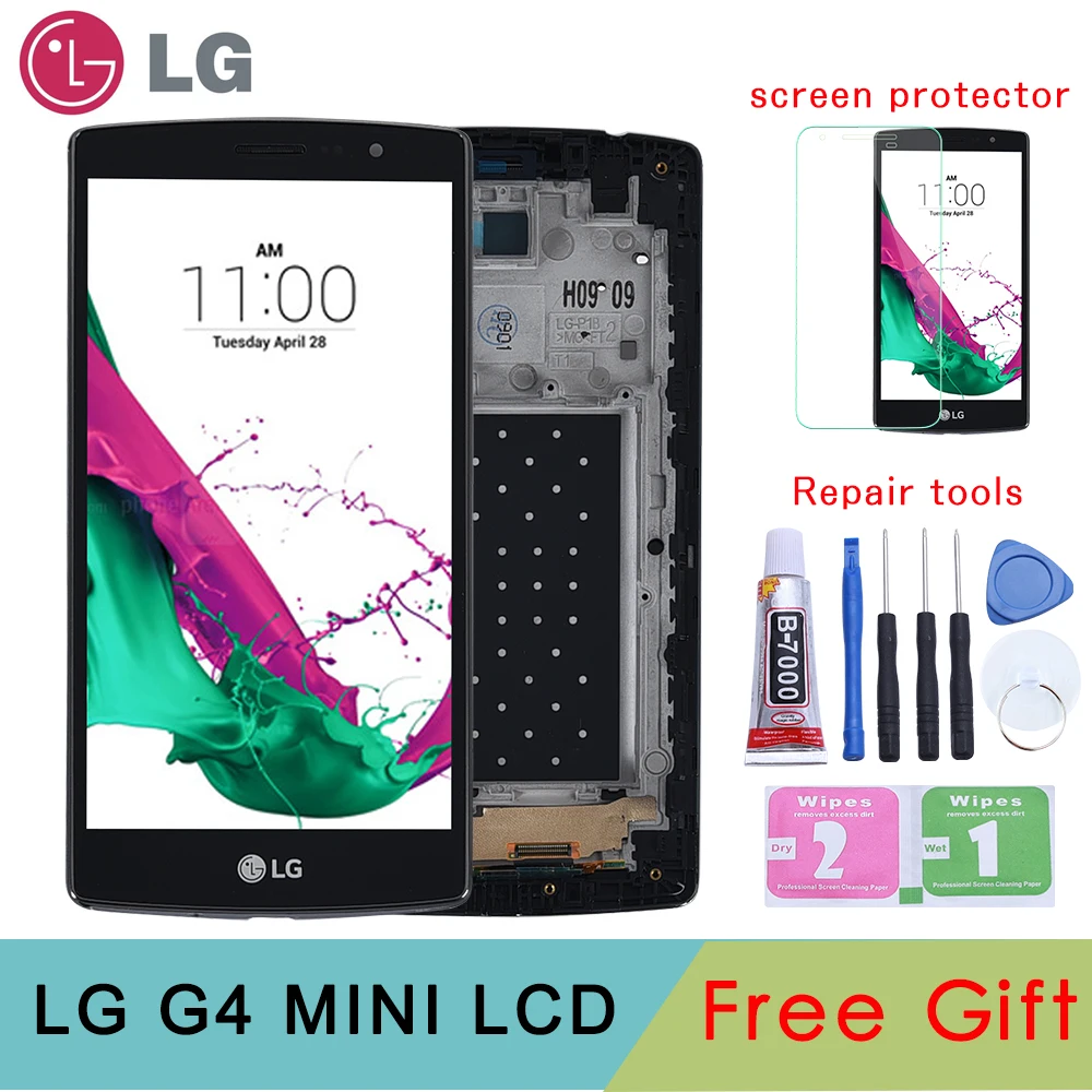 5 2 &quotдля LG G4 mini Beat G4S H735 H736 ЖК дисплей кодирующий преобразователь сенсорного