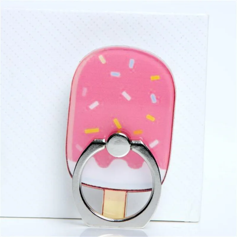 Cartoon Lemon Cloud Ice Cream Phone holder Car Mount Stand Finger Ring Smartphone Holder Mobile Phone Holder For All Phone