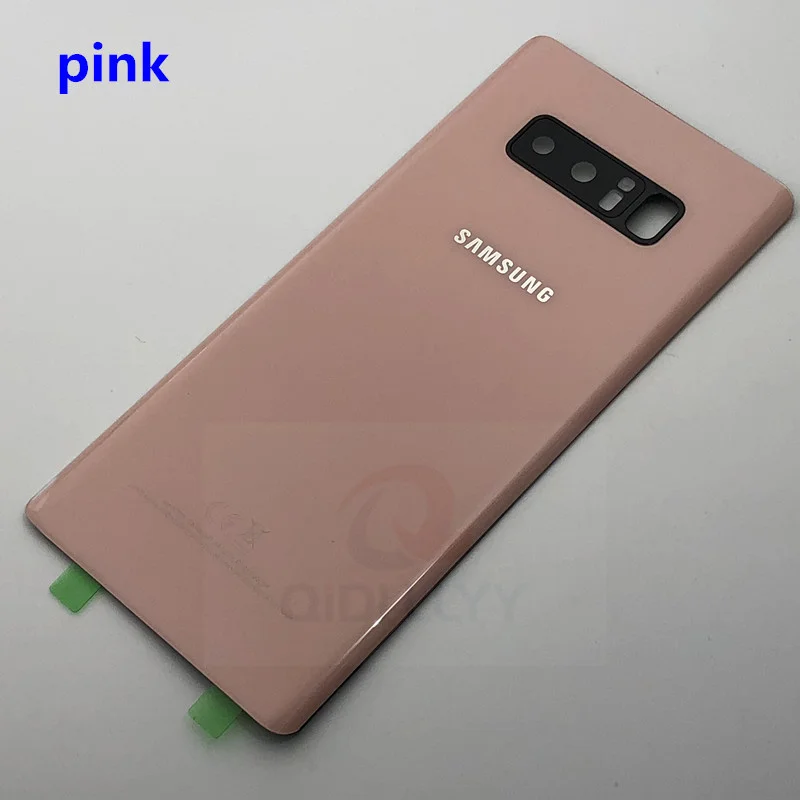 Для SAMSUNG Galaxy Note 8 N950 N950F стеклянная крышка для батареи задняя дверь корпус для SAMSUNG Note 8 оригинальная Задняя стеклянная крышка