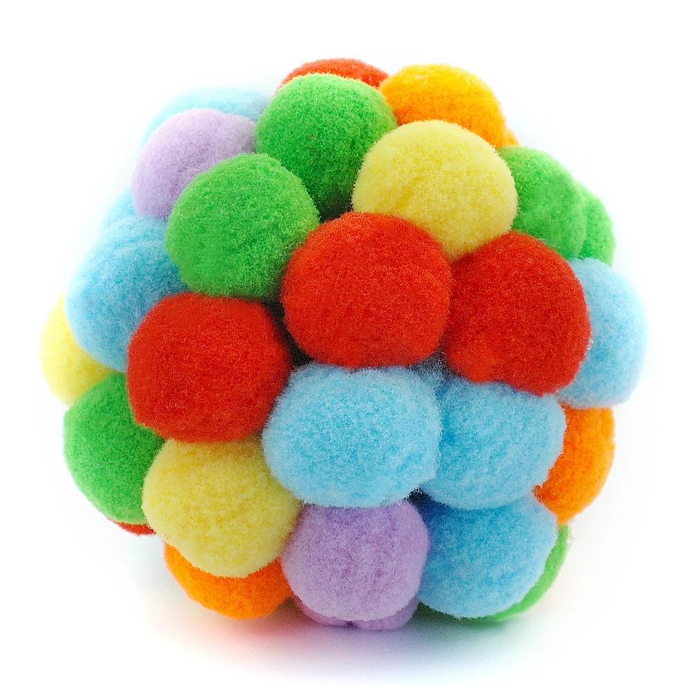 Candy color Интерактивная игрушка для кошек, Забавный питомец, котенок, жевательный игровой мяч, игрушка в виде кошачьего мяча для кошек, мятный Колокольчик для кошек, товары для домашних животных - Цвет: Candy color