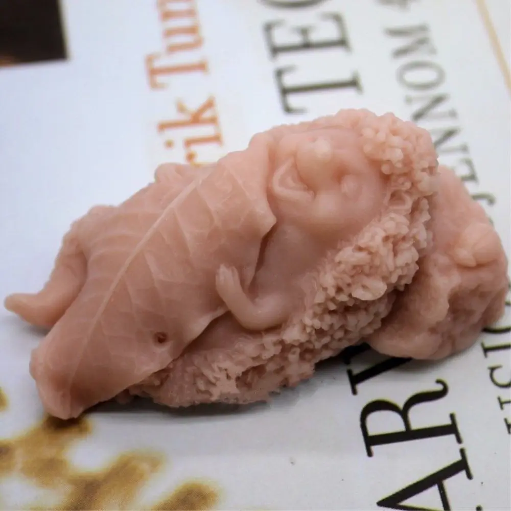 Силиконовая форма для мыла rainrain ежик изготовления в форме свечи DIY молд ручной